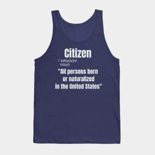 Birth right citizenship Migrant Caravan Shirts Tank Top